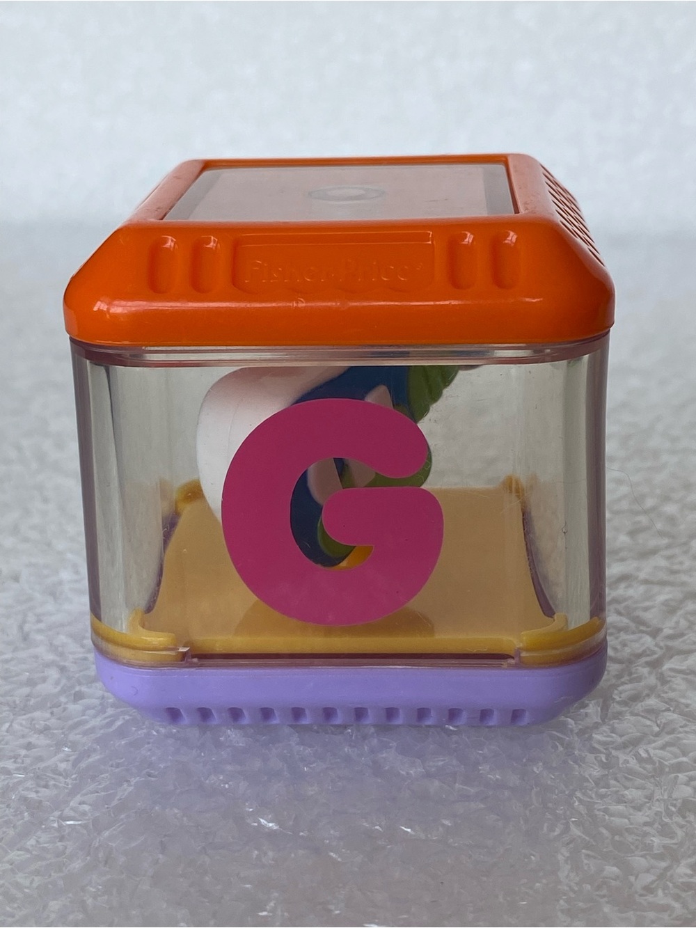 Fisher Price Peek-A-Boo Sensory Discovery Blocks "G" GUITAR Replacement Block